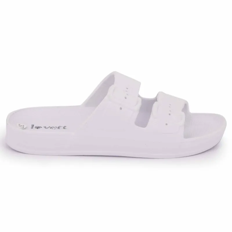 Discount Claquette uni caoutchouc Femme Femme Tongs, Mules