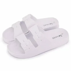 Discount Claquette uni caoutchouc Femme Femme Tongs, Mules