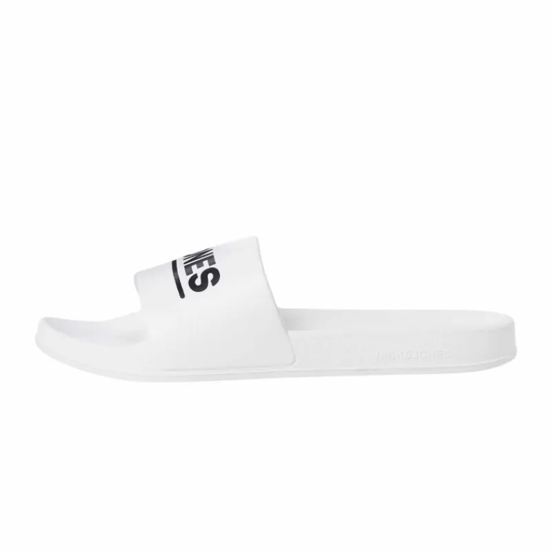 Claquette/mules uni avec logo Homme Homme Tongs, Mules, Sandales