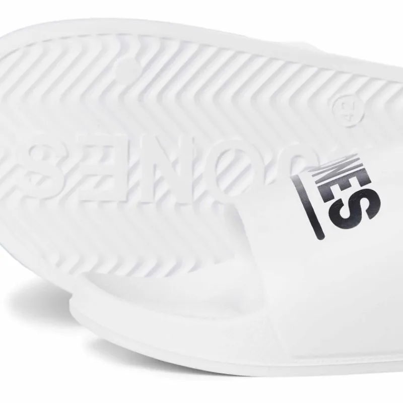 Claquette/mules uni avec logo Homme Homme Tongs, Mules, Sandales