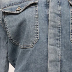 New Combipantalon jean denim délavé Femme Femme Combinaison