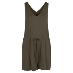 Sale Combishort col v sans manche pcneora Femme Femme Combinaison