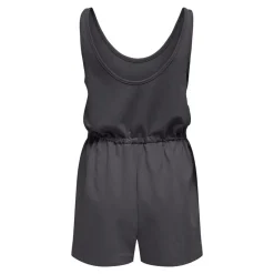 Clearance Combishort sans manches avec perles uni Femme Femme Combinaison