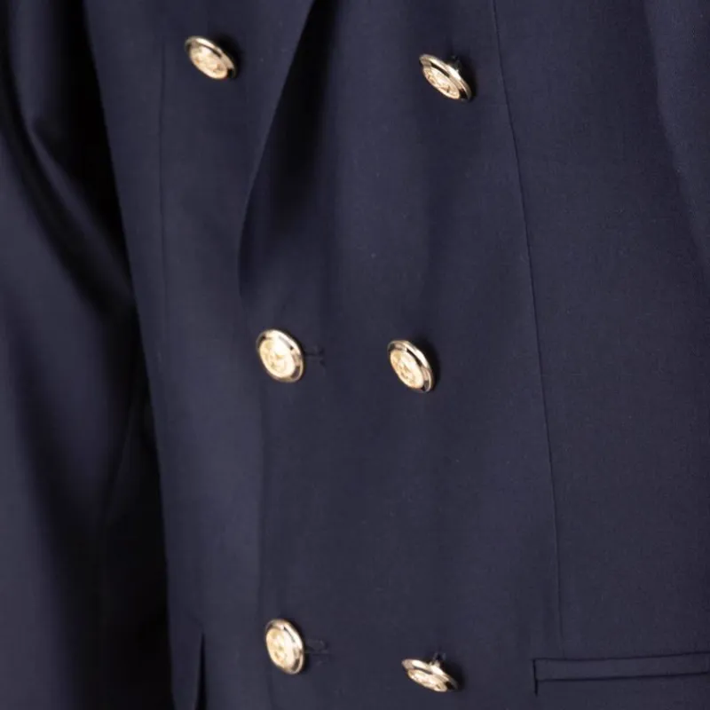 Sale Costume 2pcs blt026 navy Homme Homme Veste, Doudoune, Manteau|Pantalon