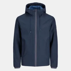 Discount Coupe-vent Brook avec zip à capuche Homme Homme Veste, Doudoune, Manteau
