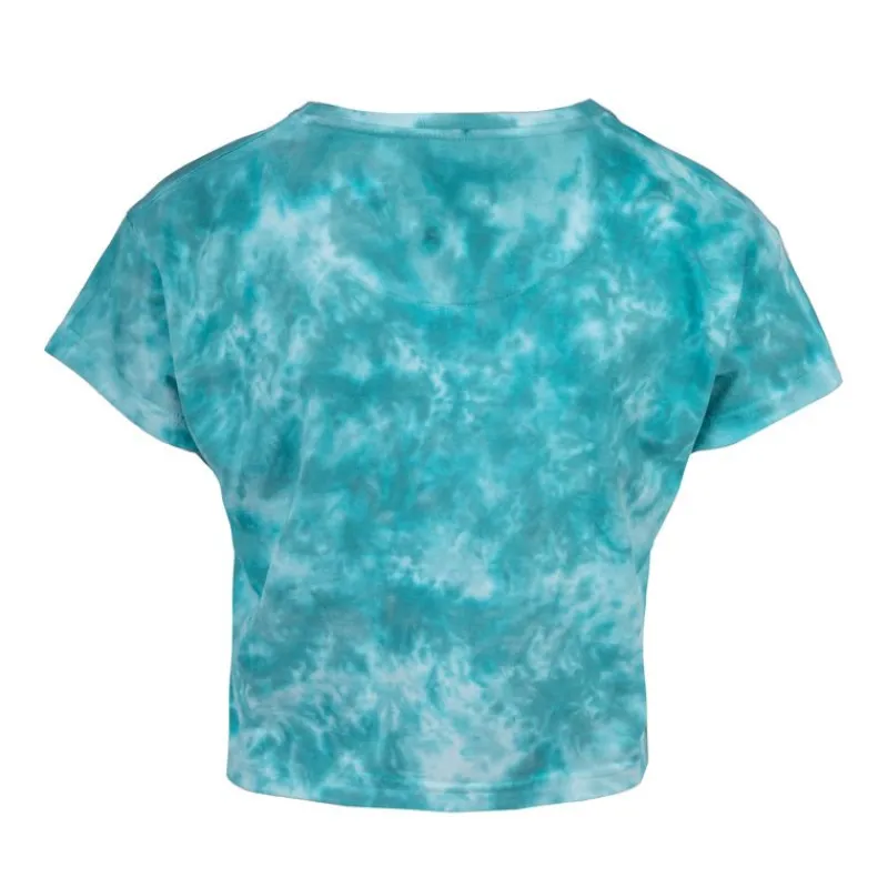 Best Crop top tie&dye imprimé Femme Femme Haut, Chemise