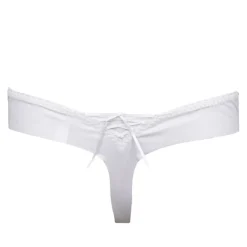 Culotte string avec ruban satiné Femme Femme Lingerie