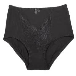 Outlet Culotte taille haute Naomi ultra confort coton biologique Femme Femme Lingerie