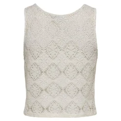 Best Débardeur à dentelle eva col rond regular Femme Femme Haut, Chemise