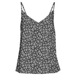 Sale Débardeur à petites fleurs avec bretelles ajustables Femme Femme Haut, Chemise|Tee Shirt