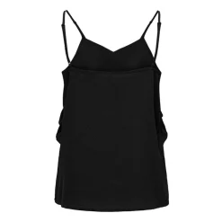 Best Débardeur à volants avec bretelles ajustables Femme Femme Haut, Chemise|Tee Shirt