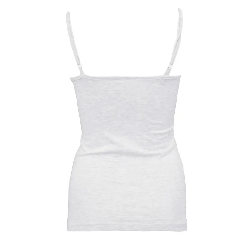 Hot Débardeur basique dentelle col rond Femme Femme Haut, Chemise|Tee Shirt