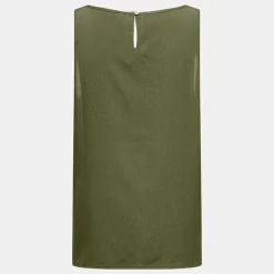 Online Débardeur basique élégant col rond Femme Femme Haut, Chemise|Tee Shirt