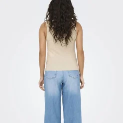 Hot Débardeur bodilla maille fine pailleté Femme Femme Haut, Chemise