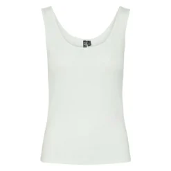 Outlet Débardeur col rond ajusté coton Femme Femme Haut, Chemise