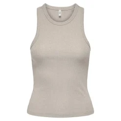 Outlet Débardeur côtelé Idole basique Femme Femme Haut, Chemise|Tee Shirt