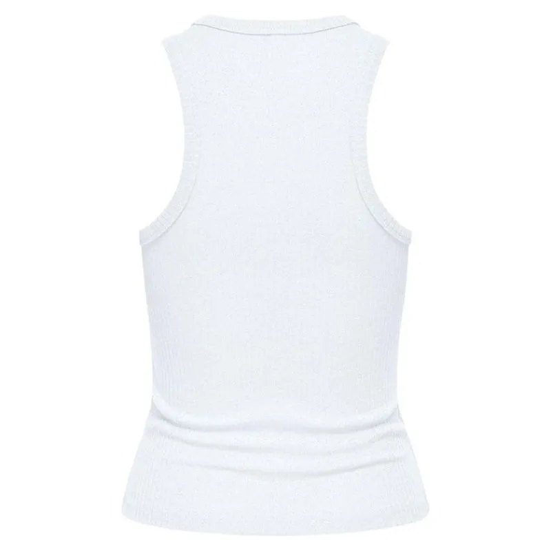 Online Débardeur côtelé Idole basique Femme Femme Tee Shirt|Haut, Chemise