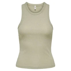 Débardeur côtelé Idole basique Femme Femme Tee Shirt|Haut, Chemise