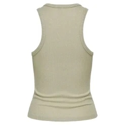 Débardeur côtelé Idole basique Femme Femme Tee Shirt|Haut, Chemise