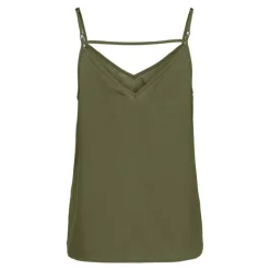 Discount Débardeur fin col V kalamata sans manches Femme Femme Haut, Chemise