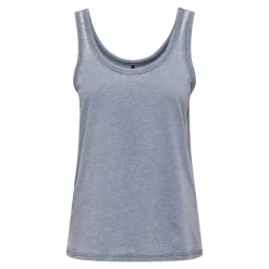 Outlet Débardeur sans manches col rond coupe droite Femme Femme Tee Shirt|Haut, Chemise