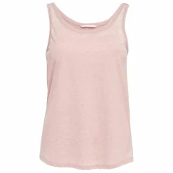 Outlet Débardeur sans manches col rond coupe droite Femme Femme Tee Shirt|Haut, Chemise