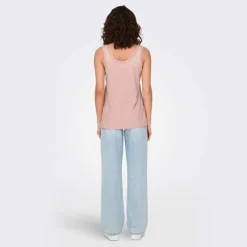 Outlet Débardeur sans manches col rond coupe droite Femme Femme Tee Shirt|Haut, Chemise