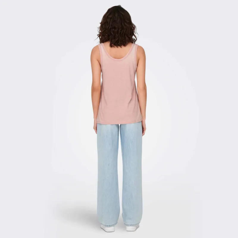 Outlet Débardeur sans manches col rond coupe droite Femme Femme Tee Shirt|Haut, Chemise