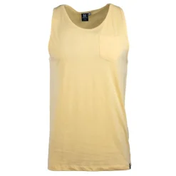 Discount Debardeur slub uni avec poche malabar Homme Homme Tee Shirt