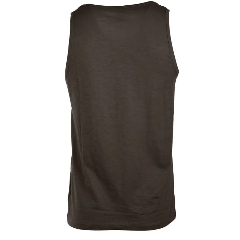 New Debardeur slub uni avec poche malabar Homme Homme Tee Shirt