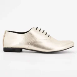 Sale Derbies basses cuir lacets noir Femme Femme Derbies, Mocassins