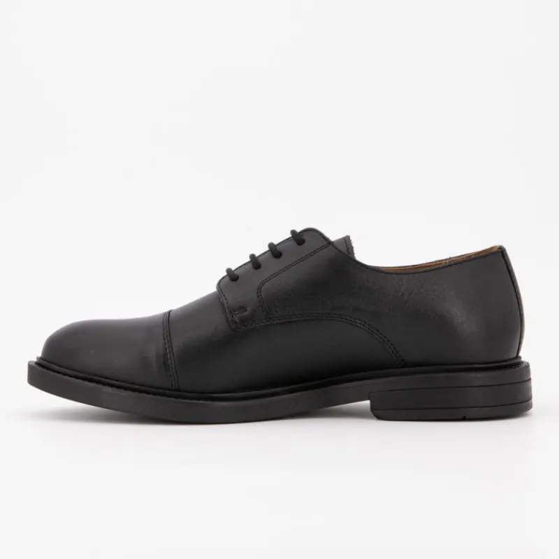 Outlet Derbies cuir à lacets avec surpiqures Homme Homme Chaussures De Ville