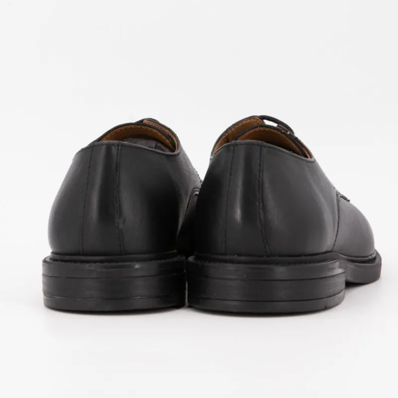 Outlet Derbies cuir à lacets avec surpiqures Homme Homme Chaussures De Ville