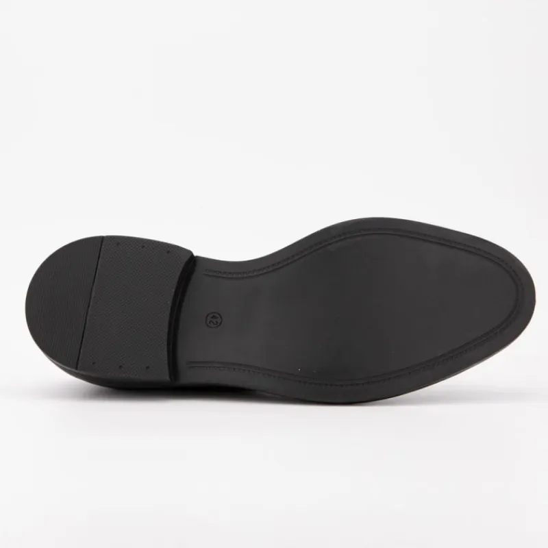 Outlet Derbies cuir à lacets avec surpiqures Homme Homme Chaussures De Ville