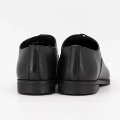 Derbies cuir lisse à lacets couleur unie Homme Homme Chaussures De Ville