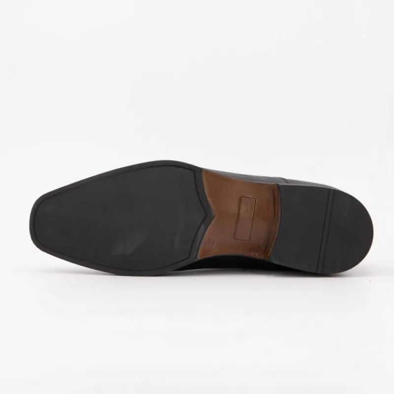 Derbies cuir lisse à lacets couleur unie Homme Homme Chaussures De Ville