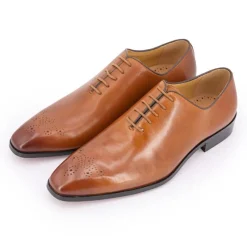 Outlet Derby cognac milano t40-45 Homme Homme Chaussures De Ville