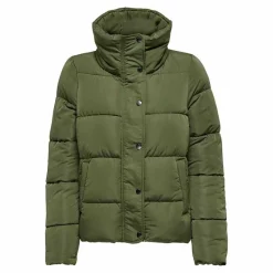 Online Doudoune col montant à pressions Femme Femme Veste, Doudoune, Manteau