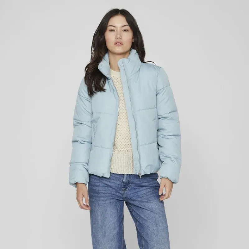 Clearance Doudoune courte avec col montant vitate Femme Femme Veste, Doudoune, Manteau