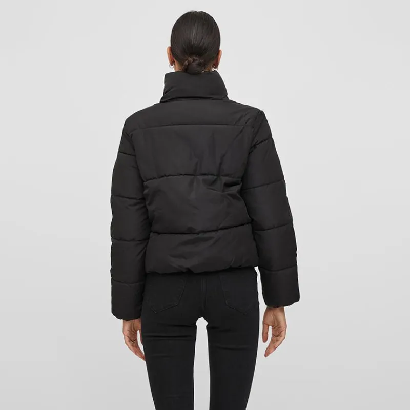 Clearance Doudoune courte avec col montant vitate Femme Femme Veste, Doudoune, Manteau