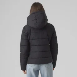 Hot Doudoune courte Jessie avec capuche Femme Femme Veste, Doudoune, Manteau