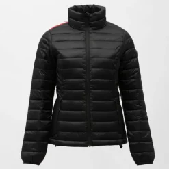 Sale Doudoune fine ajustée matelassée poches zippées col cheminée Femme Femme Veste, Doudoune, Manteau
