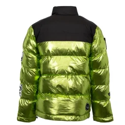 Doudoune patches métallisés Homme Homme Veste, Doudoune, Manteau