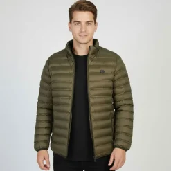 Doudoune Powson col cheminé Homme Homme Veste, Doudoune, Manteau
