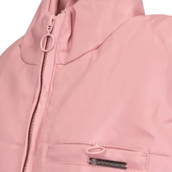 Best Doudoune sans manche similicuir zippée col montant Fille Enfant Doudoune, Coupe-Vent