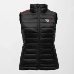 Best Doudoune sans manches col cheminé logo à relief bi color Femme Femme Veste, Doudoune, Manteau