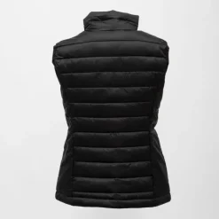 Best Doudoune sans manches col cheminé logo à relief bi color Femme Femme Veste, Doudoune, Manteau