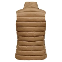 Sale Doudoune sans manches col montant zippée Femme Femme Veste, Doudoune, Manteau