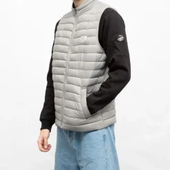 Online Doudoune sans manches marshy col montant Homme Homme Veste, Doudoune, Manteau