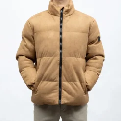 Sale Doudoune swedish effet sudédine avec zip Homme Homme Veste, Doudoune, Manteau